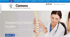 Desktop Screenshot of clemonschirostlouis.com