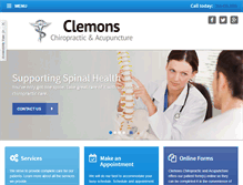 Tablet Screenshot of clemonschirostlouis.com